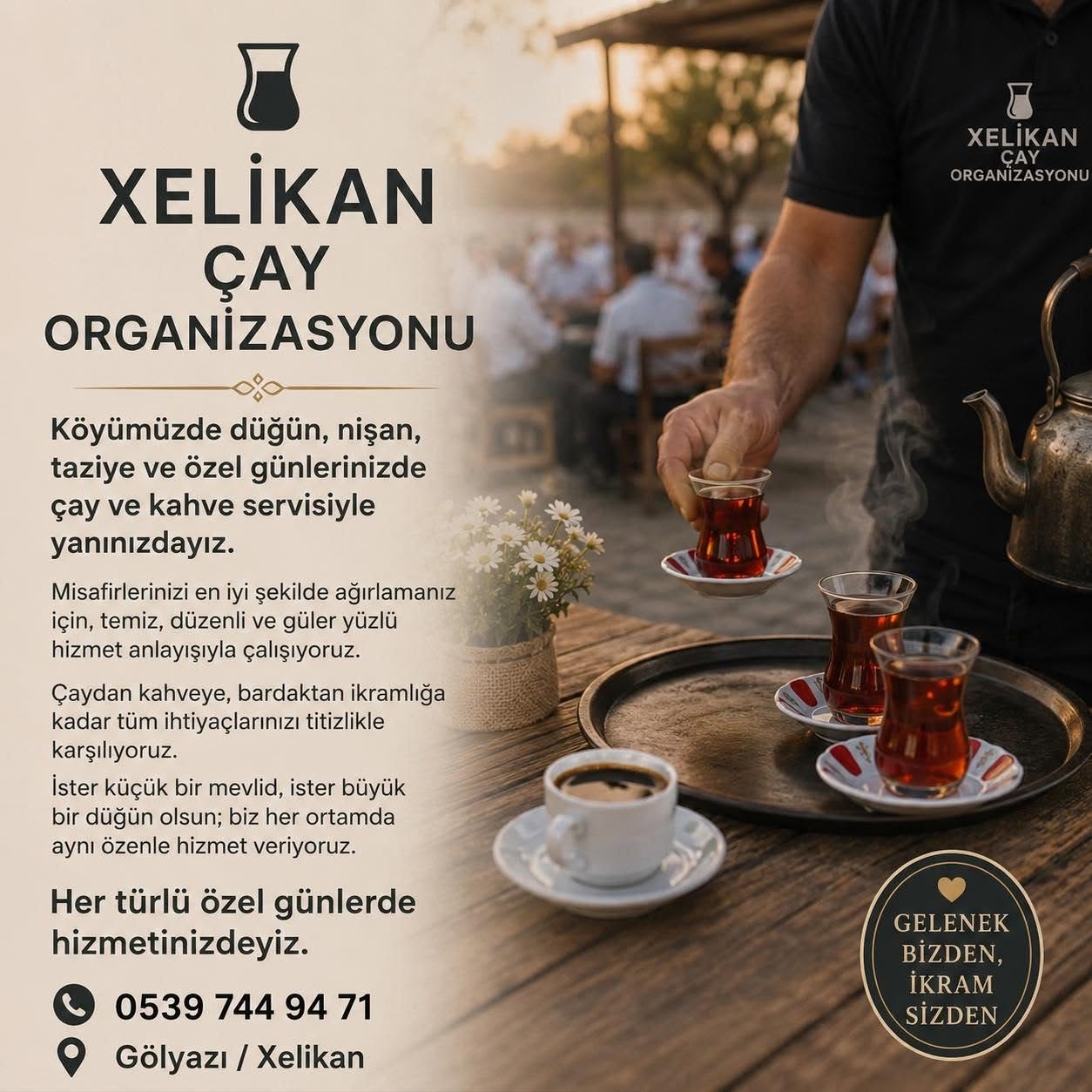 Xelikan Çay ganizasyonu